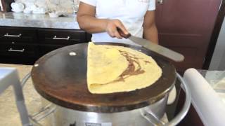 CHUKKA Jamaica  Crepe Making at Beaches Negril [upl. by Eelana]