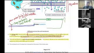 Biology Y10 DiffusionOsmosis Active Transport CIE [upl. by Shwalb]