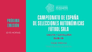 🚨En Directo🚨SUB 19 Ceuta  Canarias 27122023I 🔴RFEF [upl. by Eralcyram]