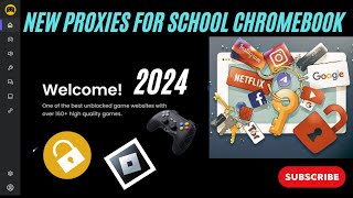 New Proxies For School Chromebook 2024  Syces Game Shack [upl. by Lessig719]