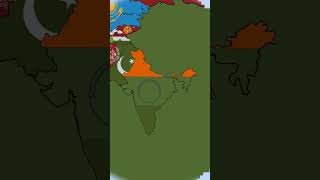 Big Scale South Asia Compilation southasia south maps flags minecraft [upl. by Vanhook790]