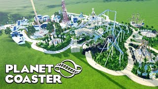 Planet Coaster PC Alpine Park Time Lapse  Part 1 [upl. by Haret]