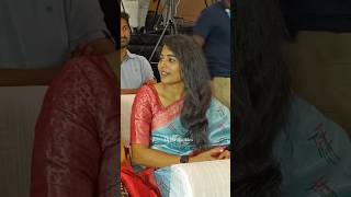 Actress saranyapradeep At kamovie Success Meet kiranabbavaram saranya [upl. by Aseeram]