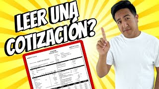 LEER UNA COTIZACIÓN DE AUTO NUEVO Tips para comprar un auto a crédito [upl. by Devad405]