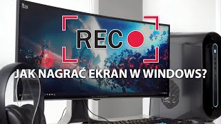 🔴 Jak nagrać ekran komputera Nagrywanie ekranu Windows działa z grami i aplikacjami 🔴 [upl. by Jegger]