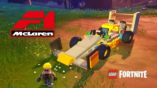 🏎️✨ ¡Construye el F1 McLaren MP4 más realista de LEGO Fortnite ✨🏎️ [upl. by Ahseral]