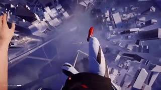 Mirrors Edge Catalyst Jumping Off the Tallest Buildings [upl. by Haliak855]