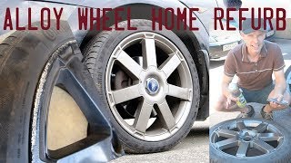 Matts Garage DIY Alloy wheel Refurb [upl. by Essile]