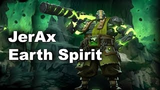 JerAx plays Earth Spirit Dota 2 [upl. by Ikkela]