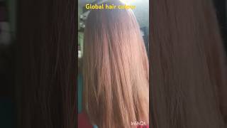 Beauty with makeup global colour beautiful hair chemical work global colour [upl. by Indira]