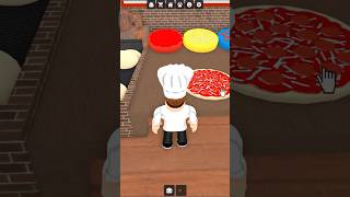 Arbeite in einer Pizzeria shorts roblox gaming [upl. by Adley]