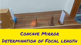 Concave Mirror Determination of Focal Length [upl. by Kcub]