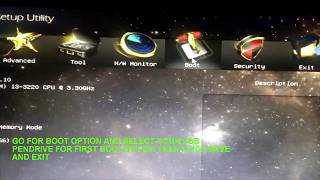 ASROCK MOTHERBOARD UEFI BIOS SETUP AND WINDOWS 10 INSTALLTION [upl. by Hannis]