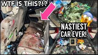 Deep Cleaning The Worlds NASTIEST Dodge Ever  Insanely Satisfying Car Detailing Transformation [upl. by Alton]