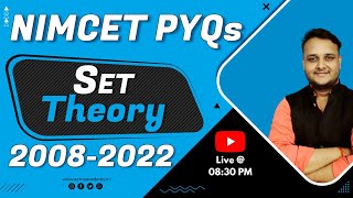 🔥Set Theory NIMCET PYQs From 20082022🔥  ShortTricks Solution  nimcet cuet mca iitjee nit [upl. by Xylon]