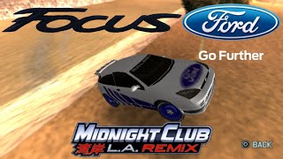 Custom Ford SVT Focus Rally Master  Midnight Club LA Remix [upl. by Rosdniw]