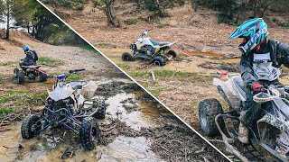 SUZUKI LTR 450 amp KFX 450R OFF ROAD TEST [upl. by Colet]