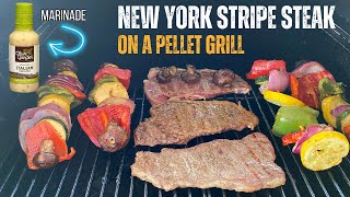 The Perfect Steak on a Pellet Grill Pit boss [upl. by Einahpet]