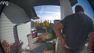 Ring doorbell camera motion detection failed🤣 [upl. by Kelsy]