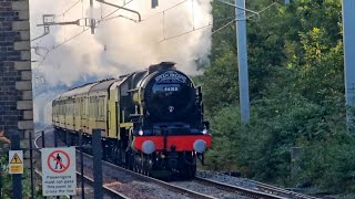 46100 Royal Scot heading to Llandudno for The Welsh Dragon railtour  150924 [upl. by Menedez956]