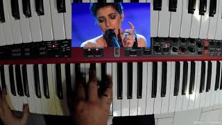 Come saprei  GIORGIA Keyboard amp voice cover [upl. by Kiona]