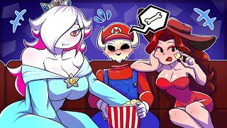 Nikusa Tabi amp Gfs Mario Movie Date Friday Night Funkin Comic Dub [upl. by Mccurdy]