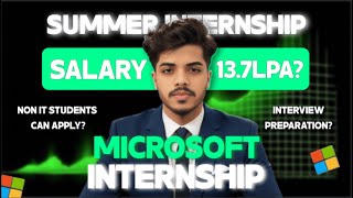 🌟 Microsoft Summer Internship 2025 Roadmap  How to Apply Skills Needed amp Free Guide Included 🌟 [upl. by Siravat]