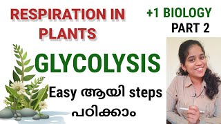 GLYCOLYSIS 1 BIOLOGY  NCERT SYLLABUS NEETMALAYALAM EXPLANATION [upl. by Linet]