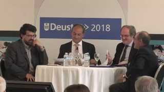 Deusto 2018 Universidades Innovación y Valores Ángel Gabilondo Gabriel Pérez y Genís Roca [upl. by Maddalena334]