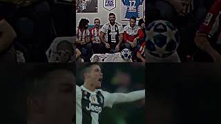 Fans Reaction to Ronaldo Juventus vs Atletico Madrid [upl. by Nylarahs840]