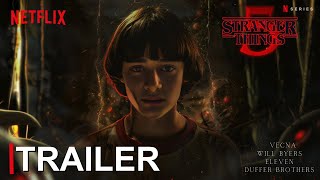 Stranger Things  Season 05 First Trailer 2025  NETFLIX 4K  stranger things 5 trailer concept [upl. by Oicnanev]