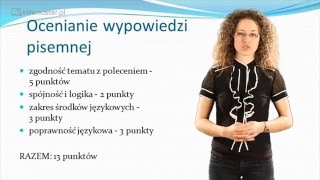 Język angielski Matura rozszerzonawypowiedź pisemna [upl. by Anelaj]