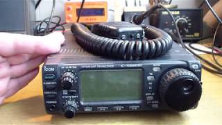 Icom IC706MK2G нет мощности на КВ диапазоне repair [upl. by Aninep]