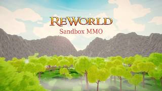 Sandbox MMO ReWorld Online PreAlpha Teaser 4K [upl. by Philipines]