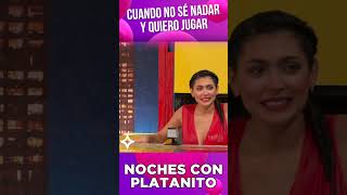 Cuando no sé nadar y quiero jugar nochesconplatanito platanito estrellatv [upl. by Morissa]