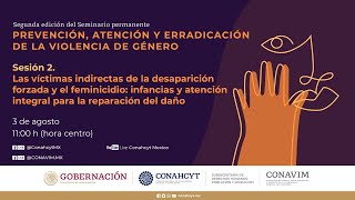 Prevención atención y erradicación de la violencia de género segunda edición Sesión 2 [upl. by Aiciruam]