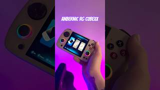 The anbernic rg cubexx is a great handheld emulator console anbernic handheld retrogaming [upl. by Adnarem307]