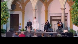 Irene Olvera bailando por caña en la Abadía del Sacromonte Granada [upl. by Liederman]