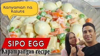 Matatakam Ka sa Sipo Egg Recipe sipoeggpinoyrecipevacation kalutongpinoy [upl. by Eivi]