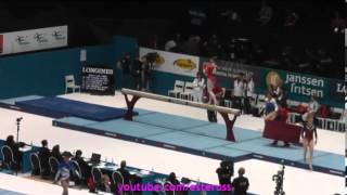 McKayla Maroney USA Warm up Beam  World Championships 2013 Qualification [upl. by Yroc]