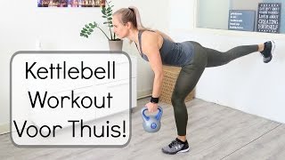 Complete Kettlebell Workout  oa Beenspieren Buikspieren en Bilspieren [upl. by Mosnar631]