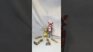 FNAF Dismembered SPRINGTRAP Unboxing FAKE FOXY STOP MOTION Animation fnaf stopmotion animation [upl. by Winna405]