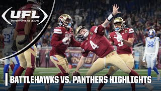 St Louis Battlehawks vs Michigan Panthers  UFL Highlights [upl. by Urquhart]