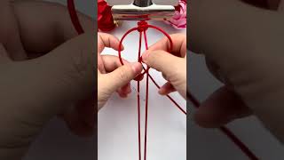 Money rolling bracelet opening tutorial rope braiding skills sharing simple braiding bracelet tu [upl. by Airetnahs]