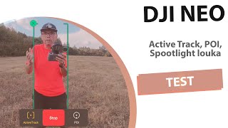 DJI NEO Active Track POI a Spootlight [upl. by Atnes114]