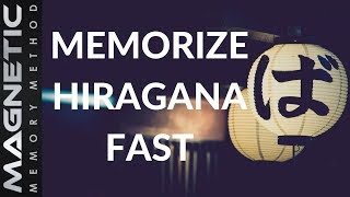 How To Remember Hiragana Fast So You Can Learn Japanese Easier Hiragana Mnemonic Examples [upl. by Ehud]