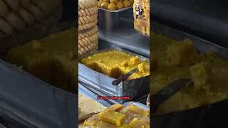 Origin of Mysore Pak  Guru Sweets wannaknowwhereweeat food mysore dasara mysoredasara [upl. by Ahsar]