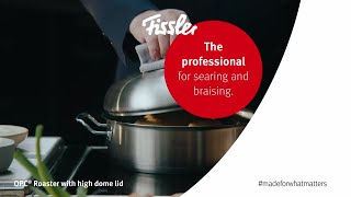 OriginalProfi Collection® Stainless Steel Roaster w Lid  the professional for searing amp braising [upl. by Itsur921]