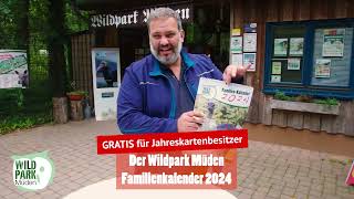 Gratis Familienkalender 2024 für alle Jahreskarteninhaber [upl. by Aisad]