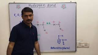 428Hydrogen Bond intermolecular hydrogen bond and intramolecular hydrogen bondchemical bonding [upl. by Goulder]